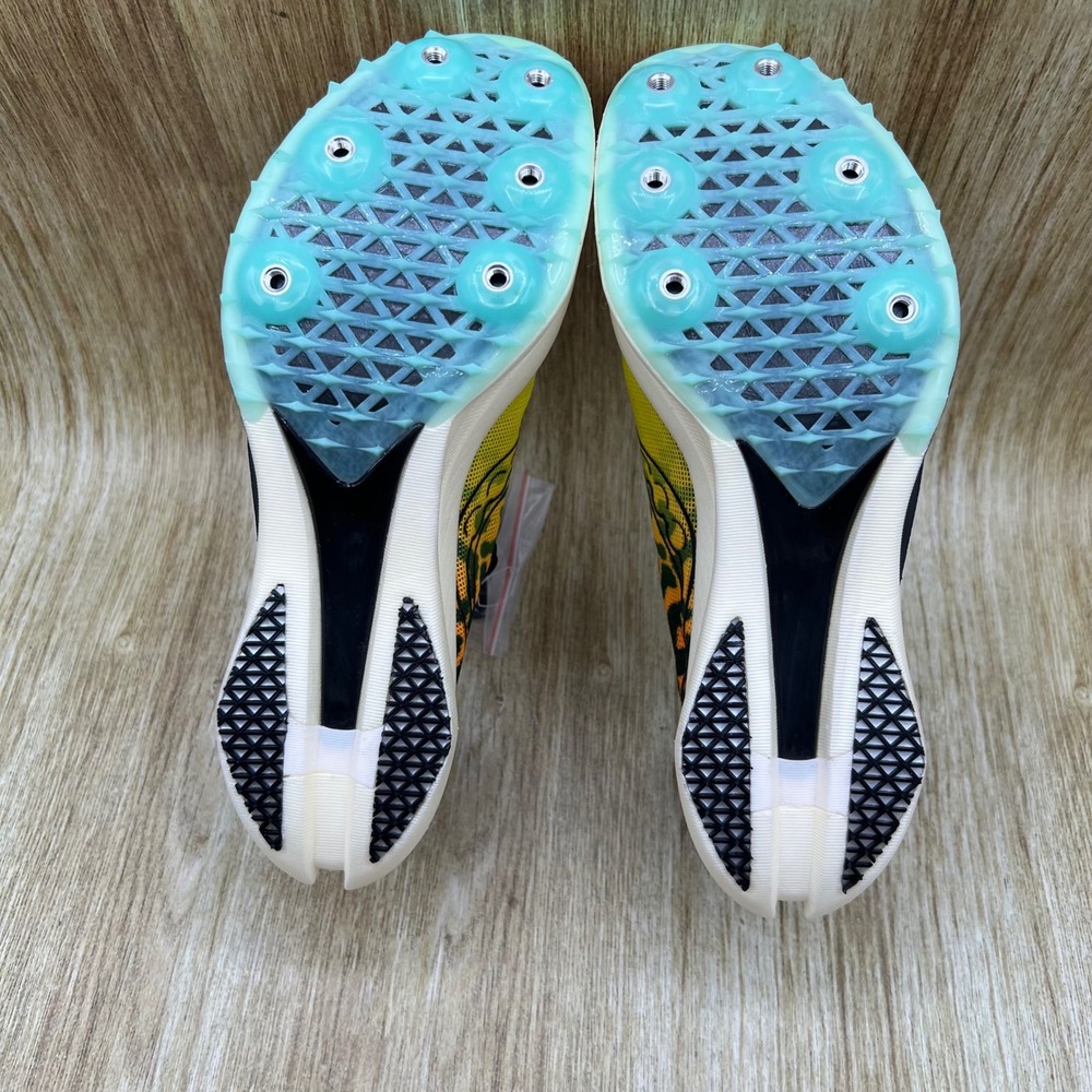 Saucony Endorphin Cheetah Track Spikes Women's Size 8 Yellow Leopard S19095-85 - Picture 8 of 10